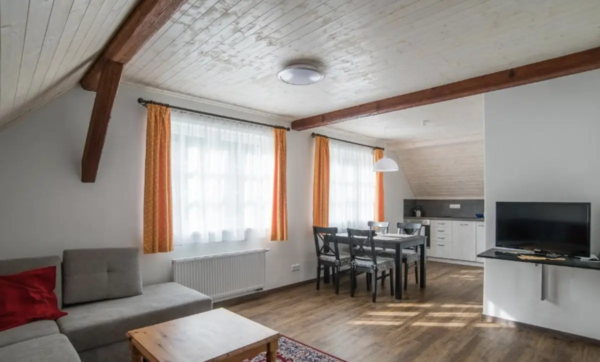 Apartmán, obývací část